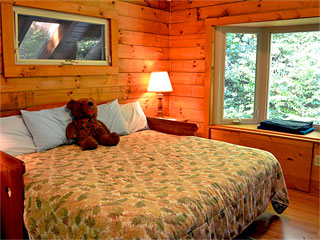 Creekside Chalet - King Bedroom